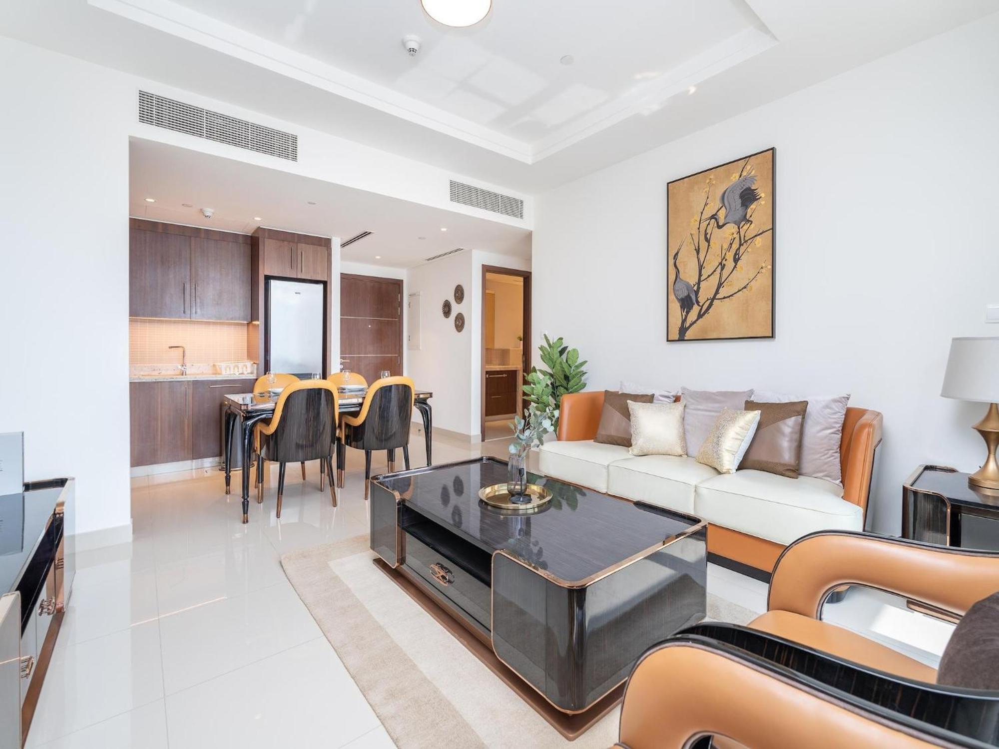 Luxurious Stylish Apartments Across Dubai Mall Burj Khalifa City Views מראה חיצוני תמונה
