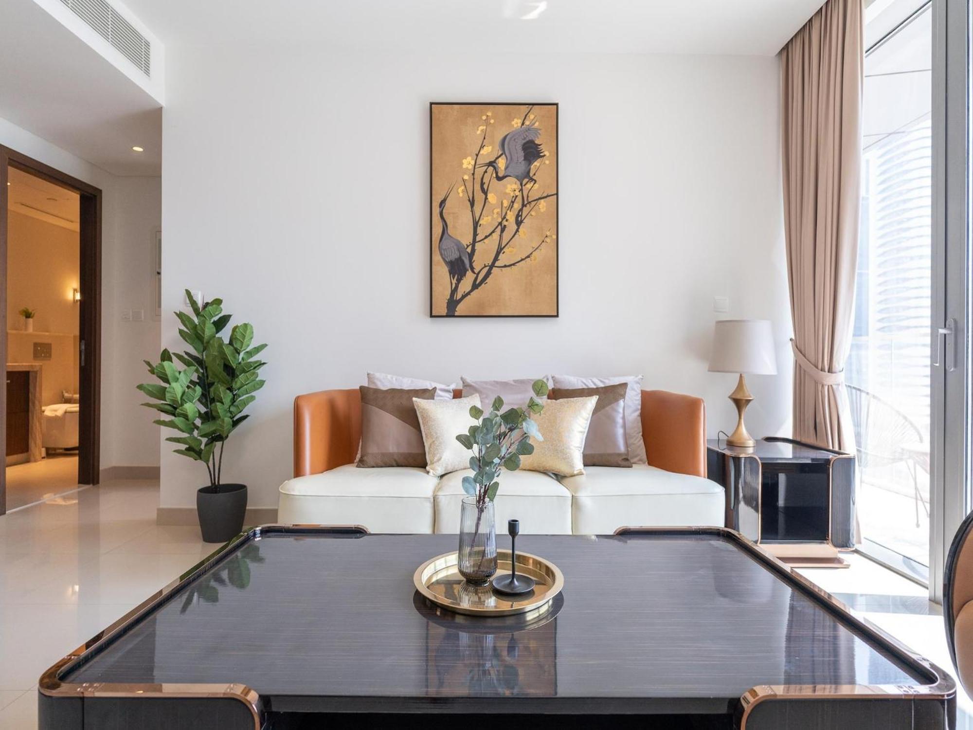Luxurious Stylish Apartments Across Dubai Mall Burj Khalifa City Views מראה חיצוני תמונה