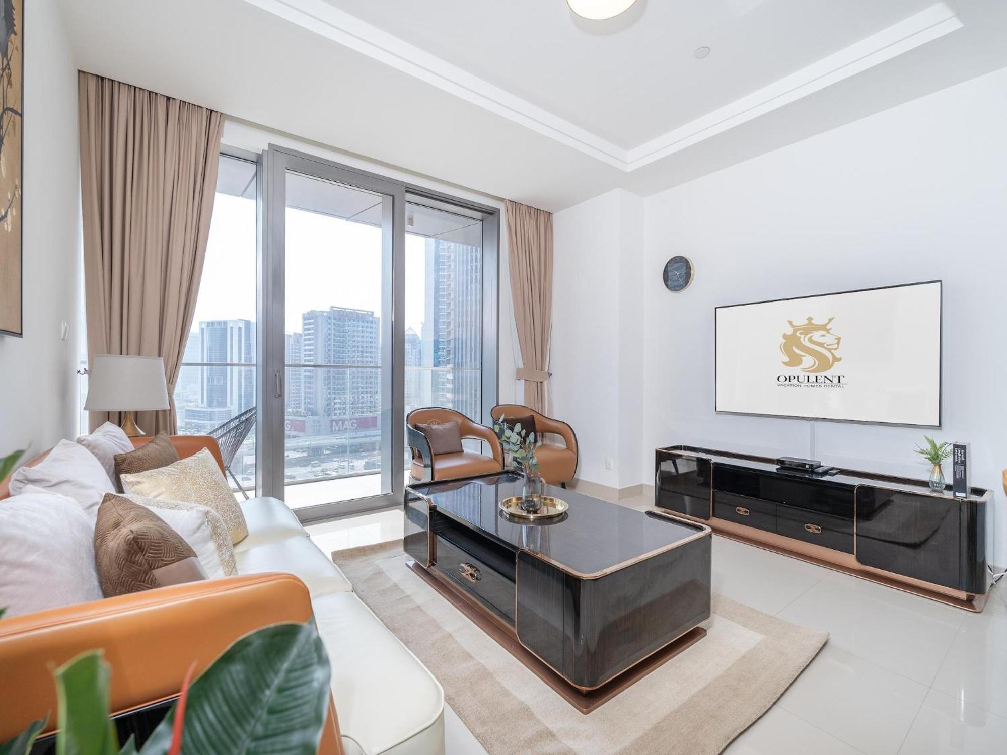 Luxurious Stylish Apartments Across Dubai Mall Burj Khalifa City Views מראה חיצוני תמונה