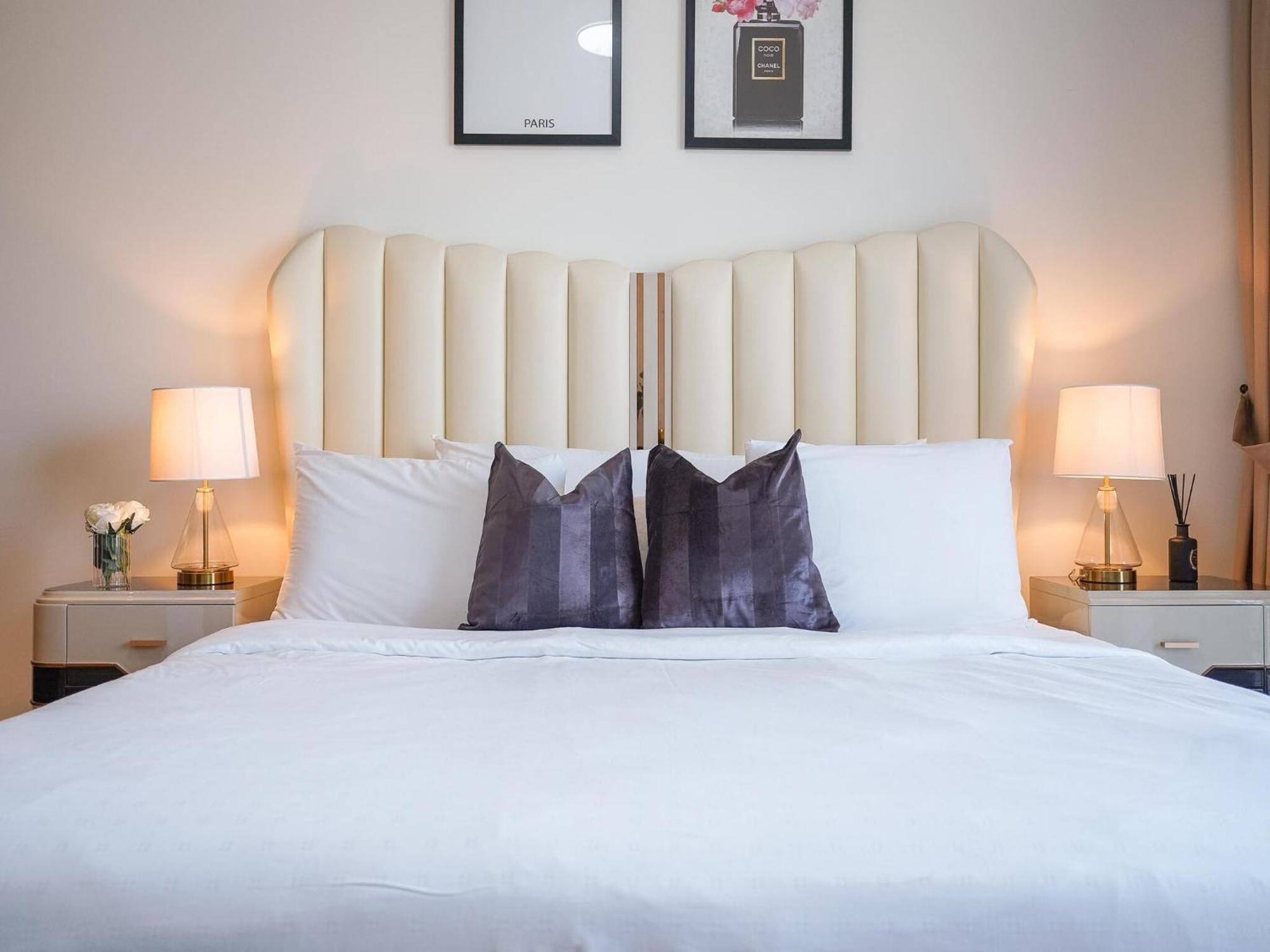 Luxurious Stylish Apartments Across Dubai Mall Burj Khalifa City Views מראה חיצוני תמונה