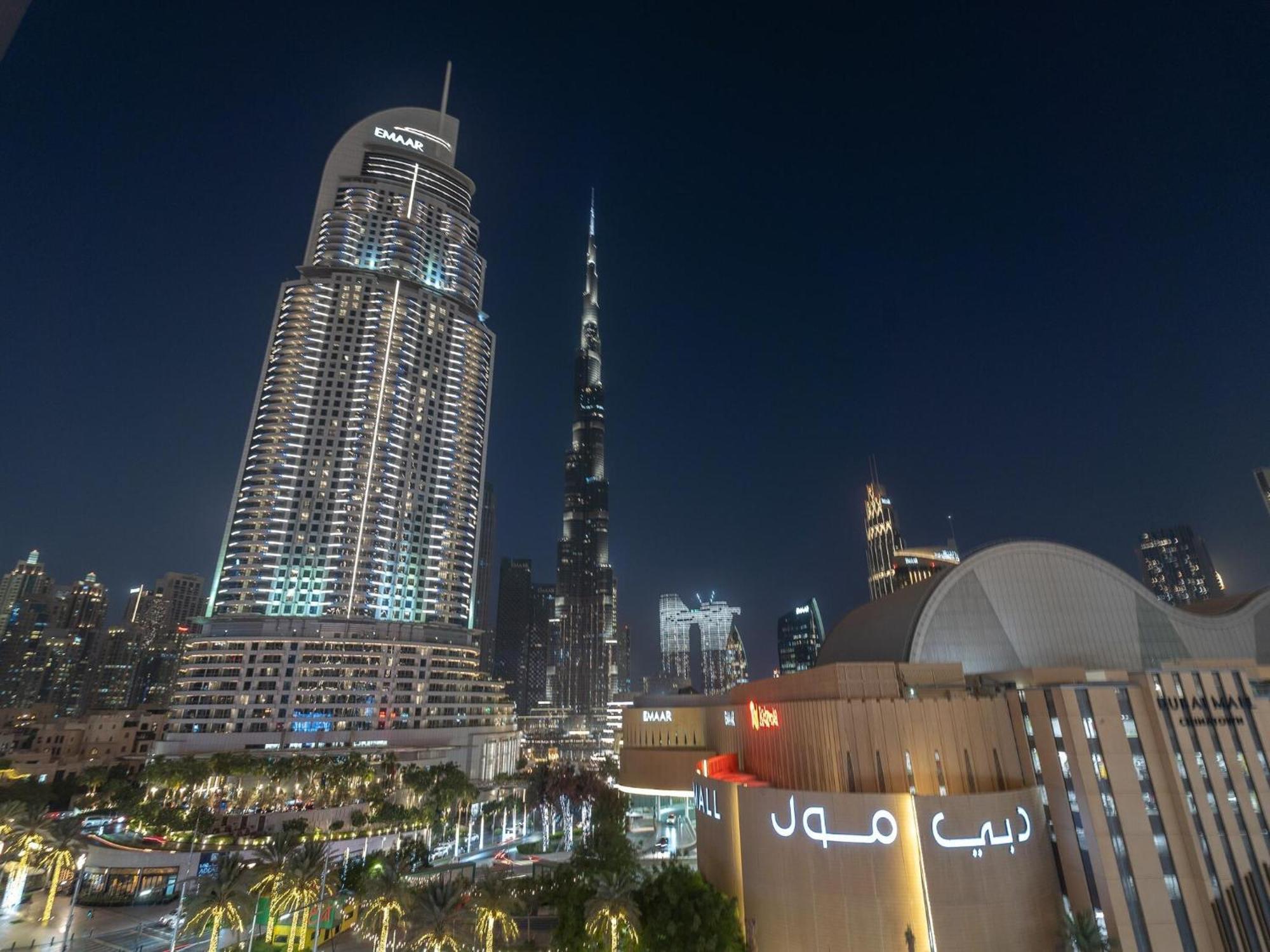 Luxurious Stylish Apartments Across Dubai Mall Burj Khalifa City Views מראה חיצוני תמונה