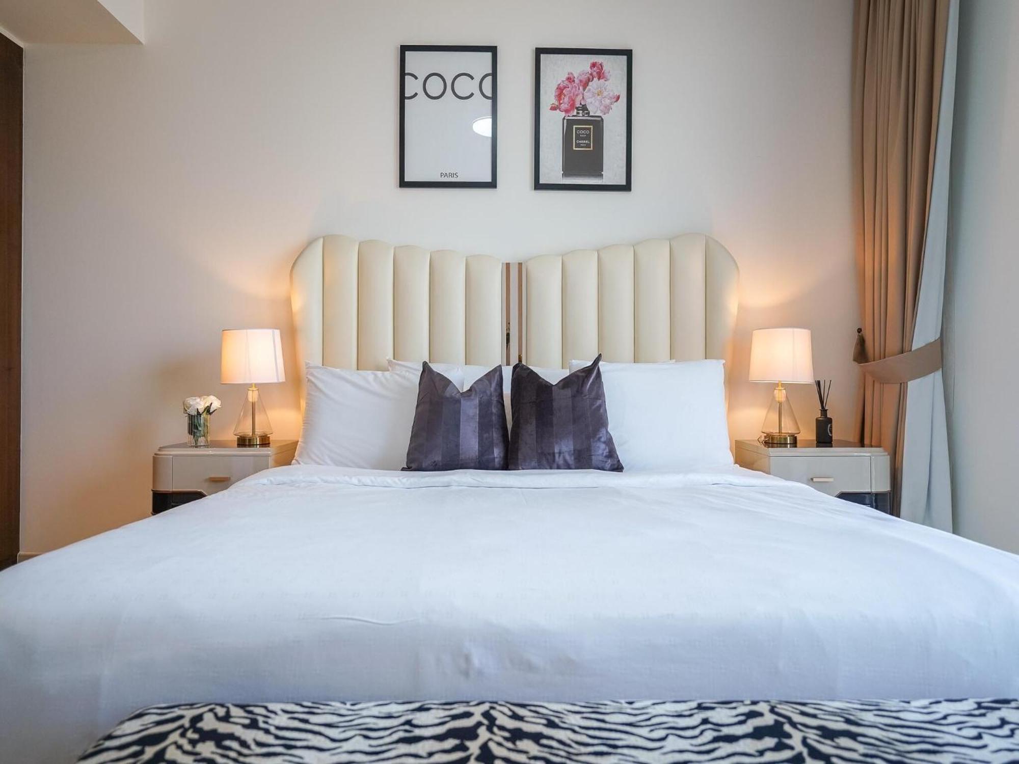 Luxurious Stylish Apartments Across Dubai Mall Burj Khalifa City Views מראה חיצוני תמונה