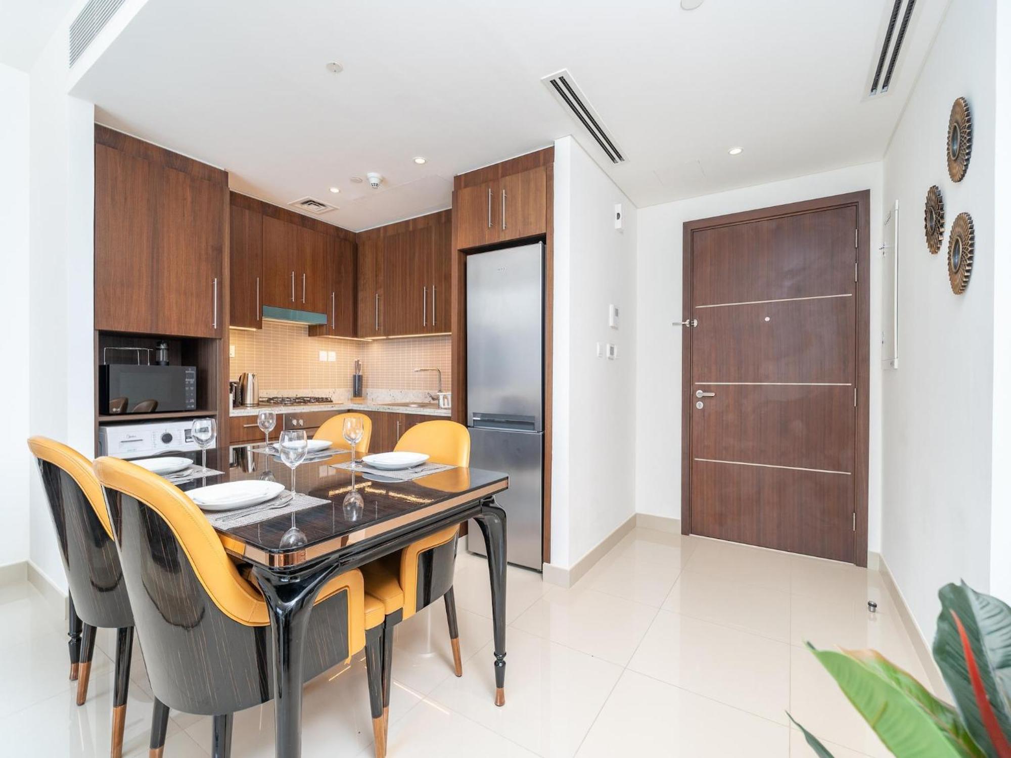 Luxurious Stylish Apartments Across Dubai Mall Burj Khalifa City Views מראה חיצוני תמונה