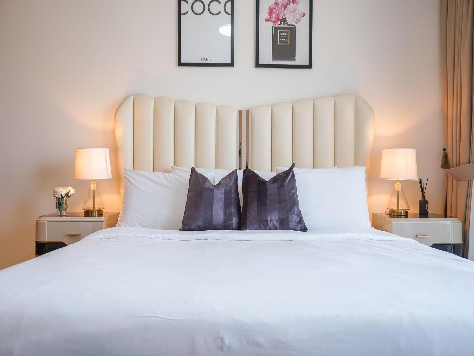 Luxurious Stylish Apartments Across Dubai Mall Burj Khalifa City Views מראה חיצוני תמונה