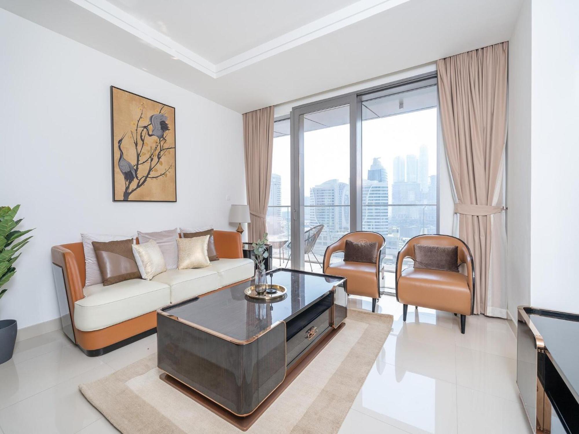 Luxurious Stylish Apartments Across Dubai Mall Burj Khalifa City Views מראה חיצוני תמונה